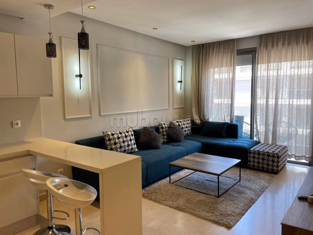 Très bel appartement en location à cheikh khalifa. 2 pièces. Meublé