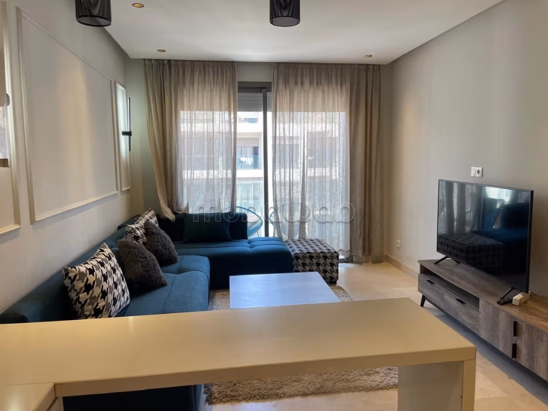 Très bel appartement en location à cheikh khalifa. 2 pièces. Meublé — 2