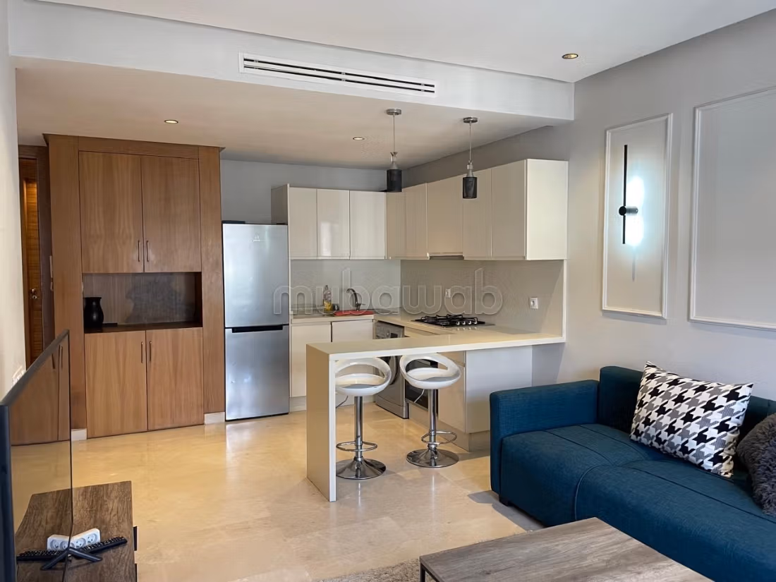 Très bel appartement en location à cheikh khalifa. 2 pièces. Meublé — 3