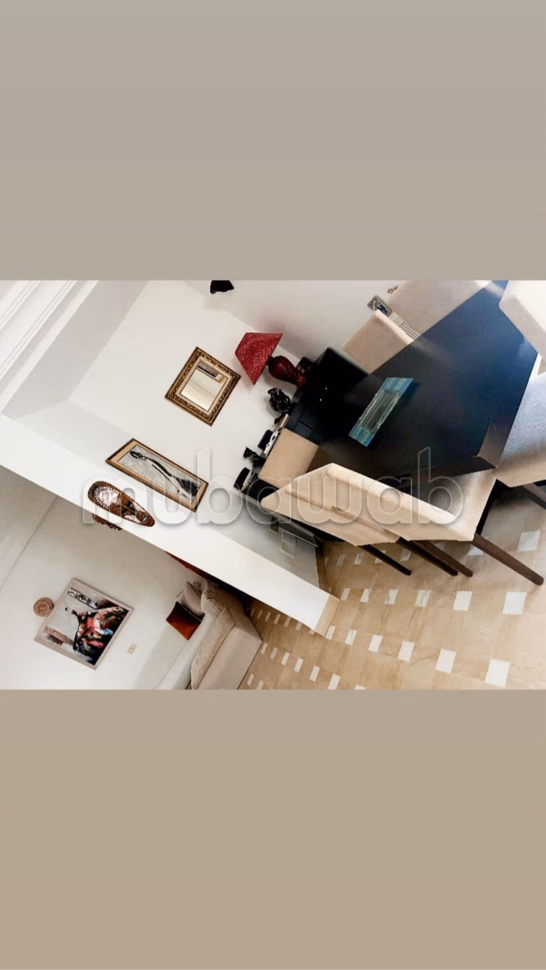 Loxation étage de villa meublée a manar 2