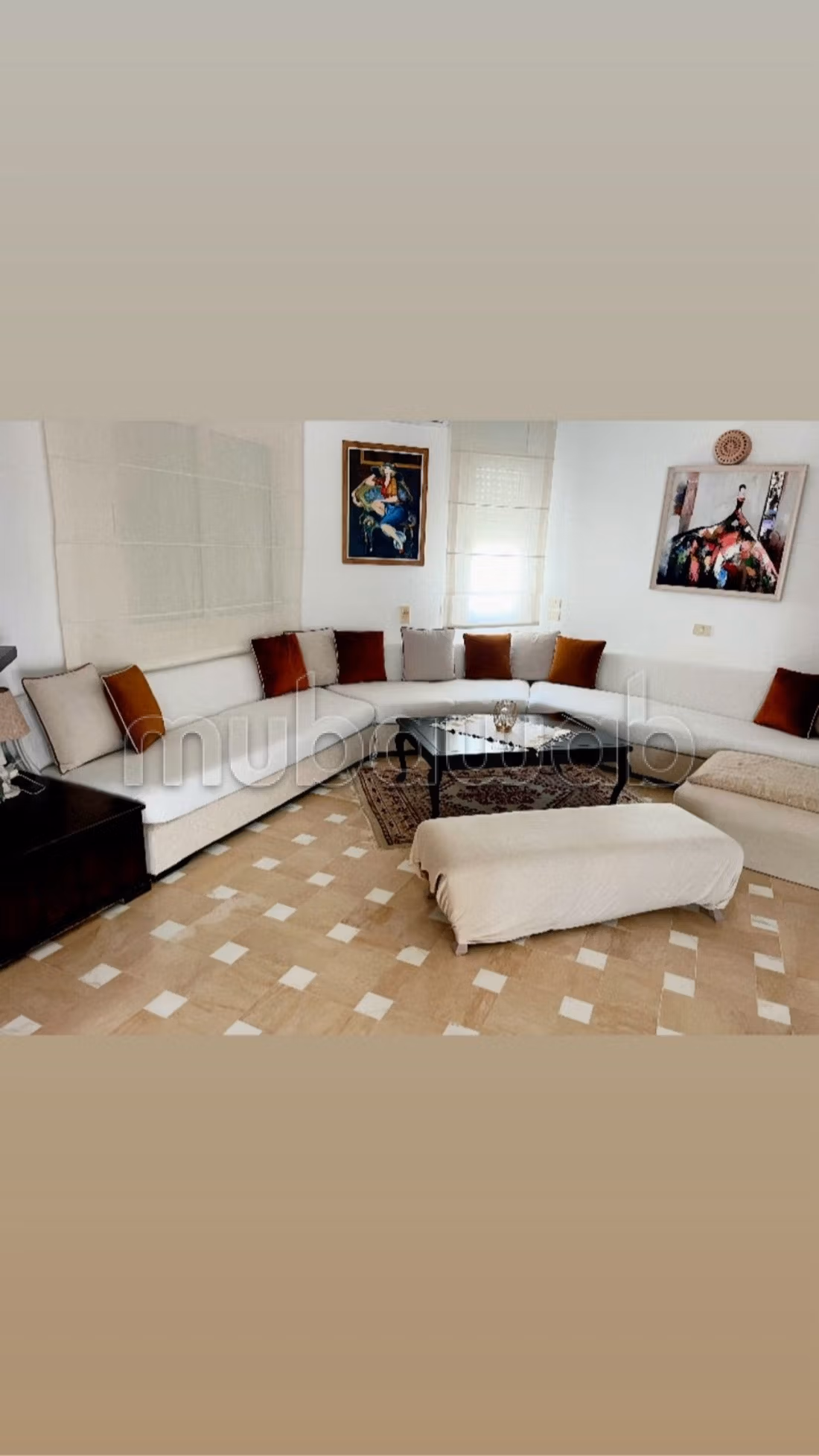 Loxation étage de villa meublée a manar 2