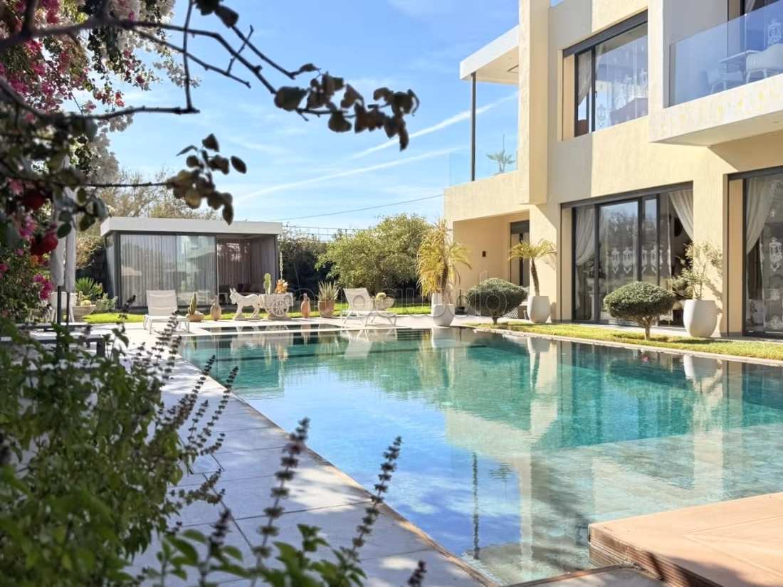 Luxe huis te huur aan de Route de Fez. SUBLET, Goed gemeubileerd