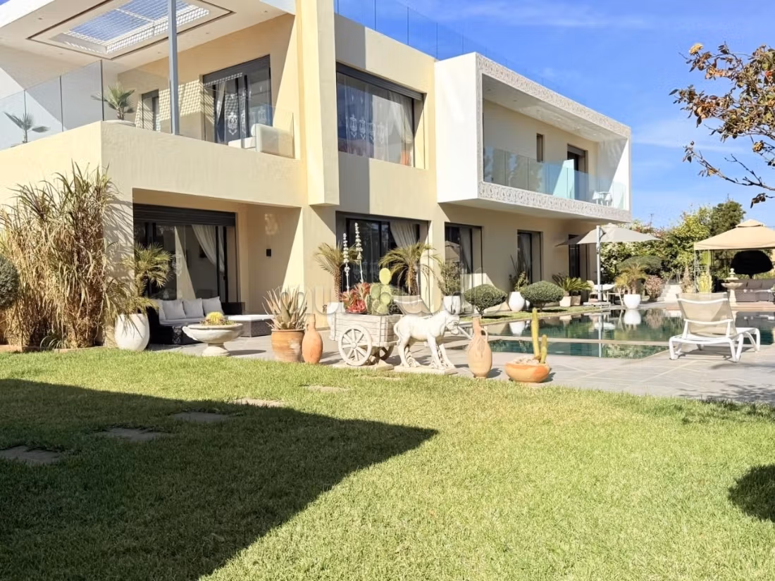 Luxe huis te huur aan de Route de Fez. SUBLET, Goed gemeubileerd