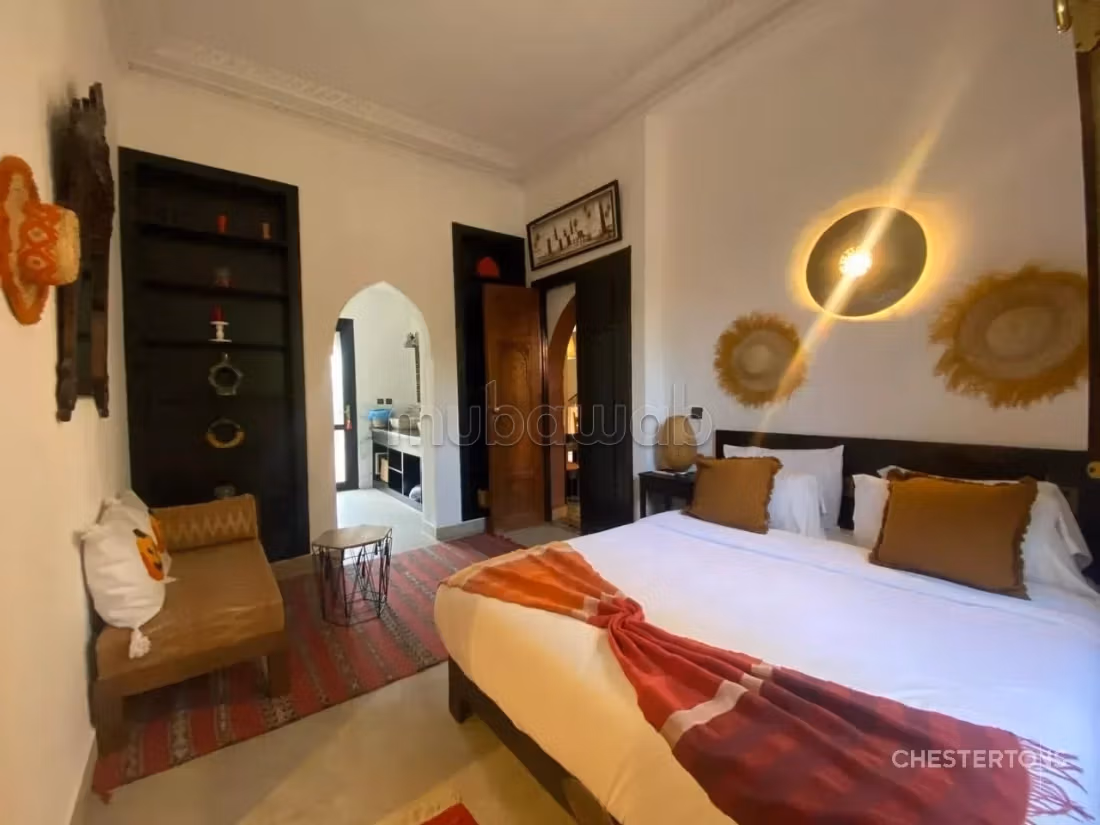 Villa d’exception meublée à vendre – Palmeraie de Marrakech