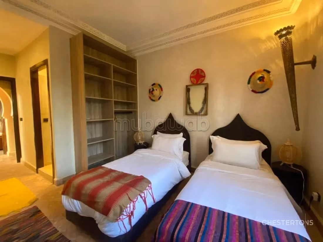 Villa d’exception meublée à vendre – Palmeraie de Marrakech