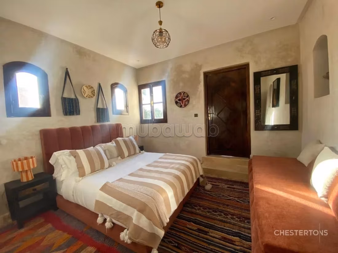 Villa d’exception meublée à vendre – Palmeraie de Marrakech