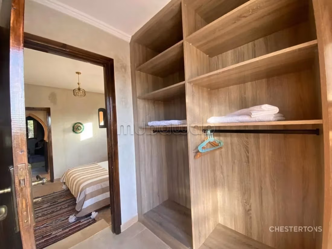 Villa d’exception meublée à vendre – Palmeraie de Marrakech