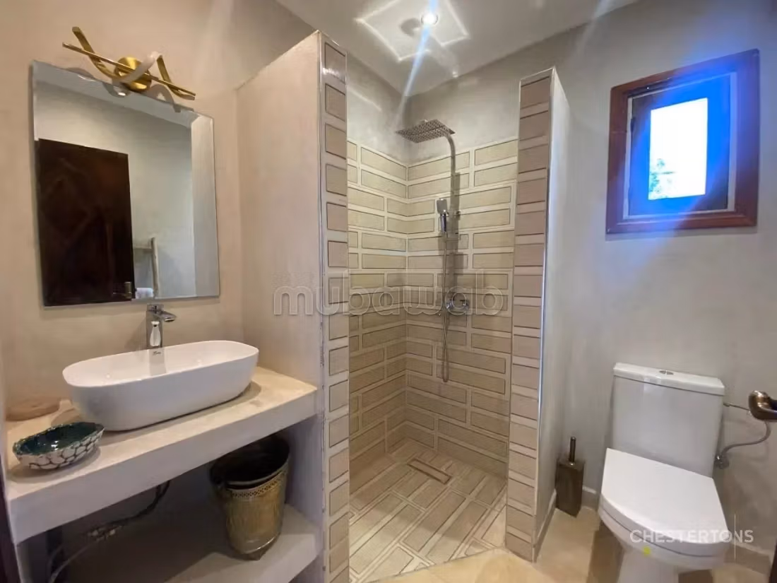 Villa d’exception meublée à vendre – Palmeraie de Marrakech