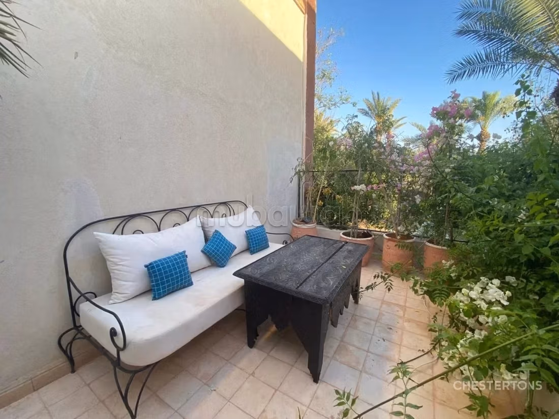 Villa d’exception meublée à vendre – Palmeraie de Marrakech
