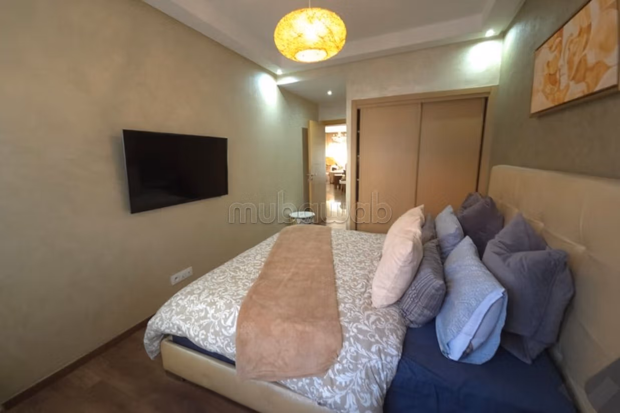 Superbe appartement à vendre à Hay Lmkansa. 2 chambres agréables. Service de concierge et climatisation — 4