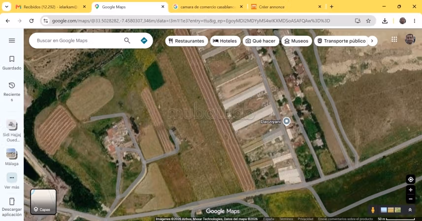 Terrain 3ha proche du sté Univers Acier