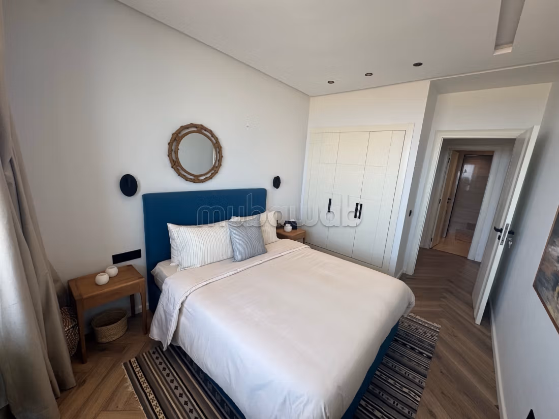 DAR BOUAZZA – APPARTEMENT À VENDRE VUE MER  de 2 chambres