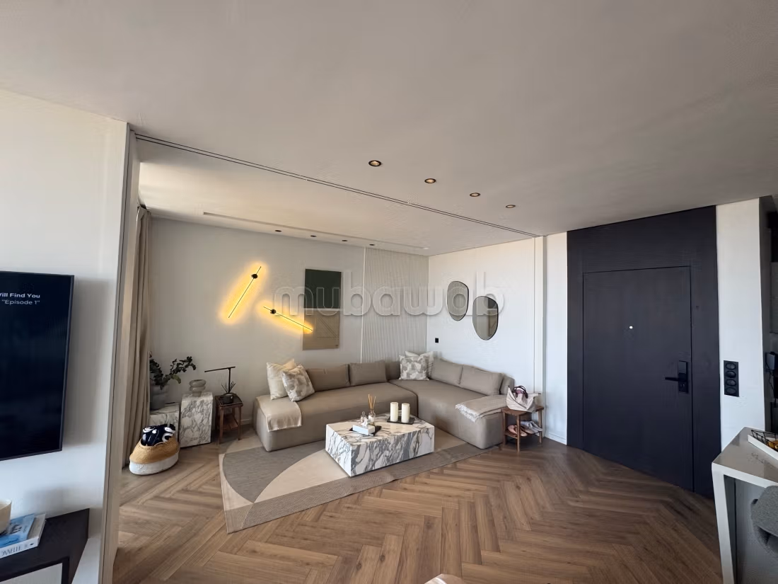DAR BOUAZZA – APPARTEMENT À VENDRE VUE MER  de 2 chambres