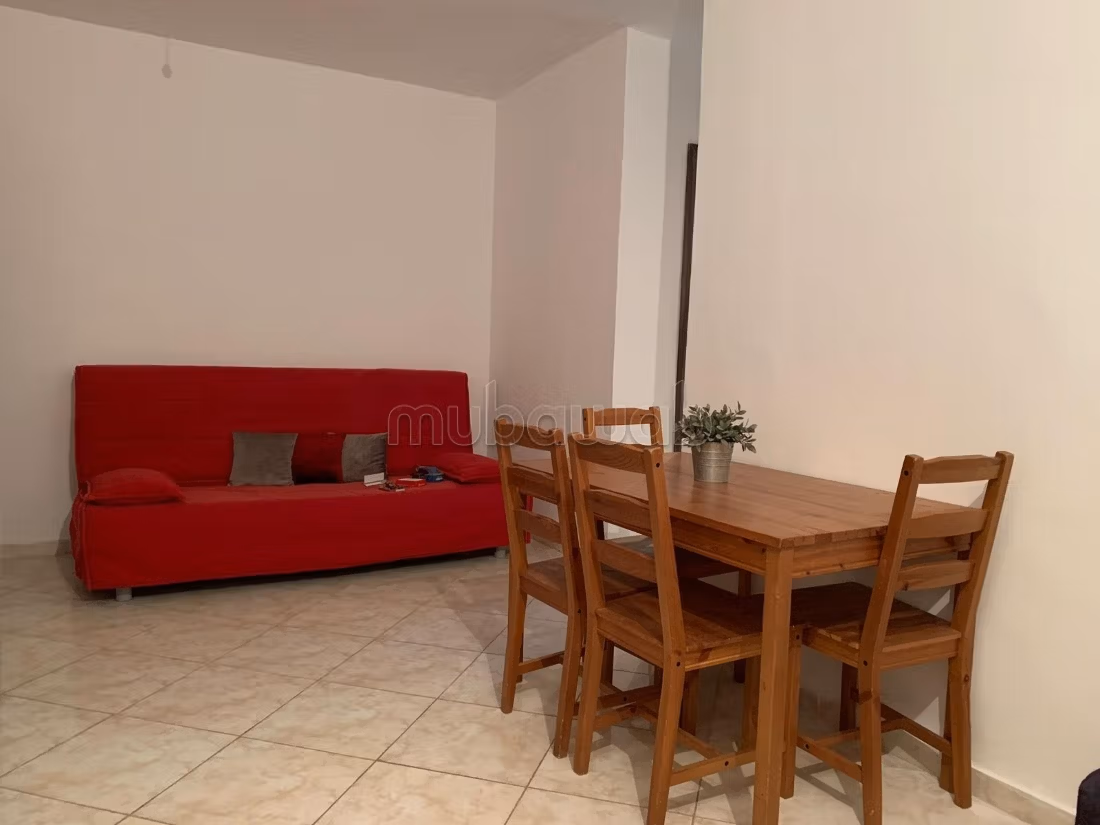 Location d'un appartement à Plage Oued Cherrat. 4 pièces confortables. Bien meublé — 2