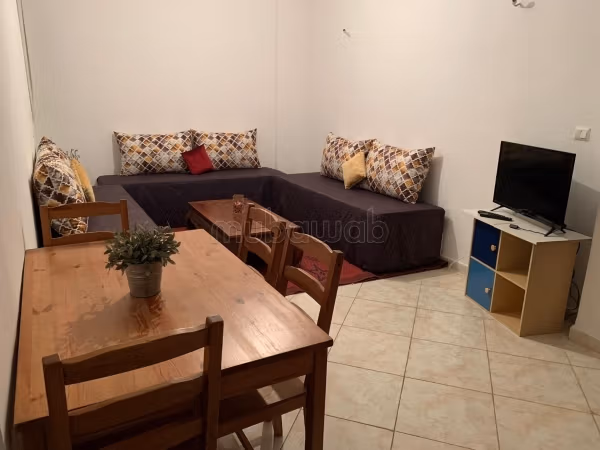 Rental of an apartment at Oued Cherrat Beach. 4 comfortable rooms. Well furnished