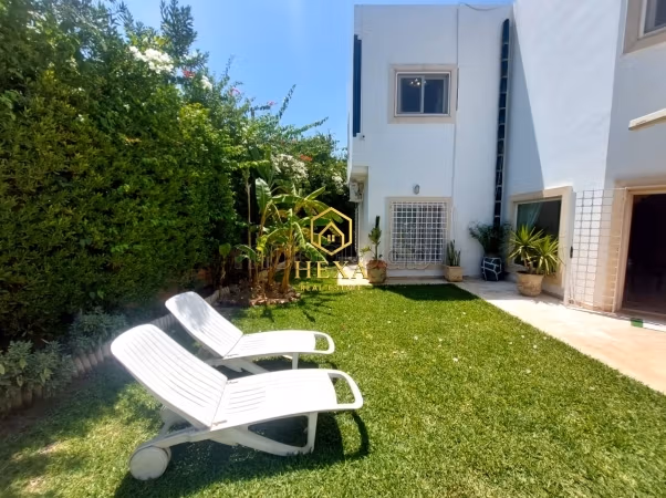 Villa S4 arredato con piscina a La Marsa