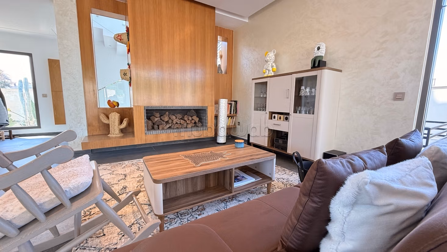 Villa di Prestigio in Vendita a Dar Bouazza – Vista Mare e 2 Piscine