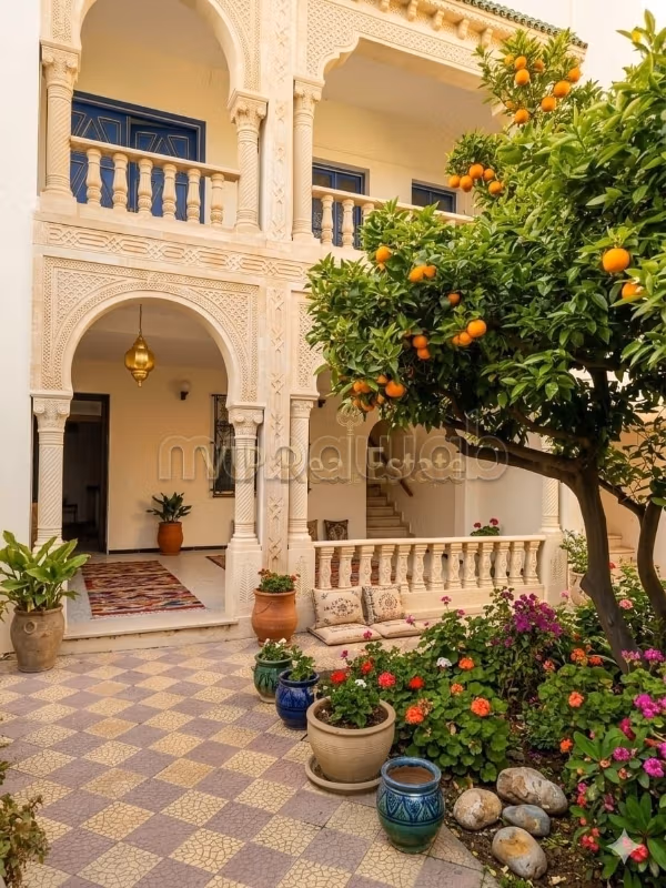 For rent a ground floor S3 with garden in Marsa