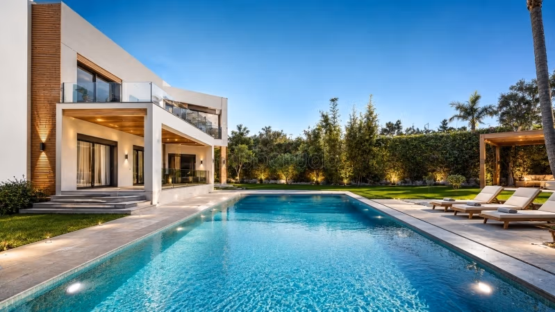 Maison de haut standing à vendre à Californie. 
6 chambres agréables