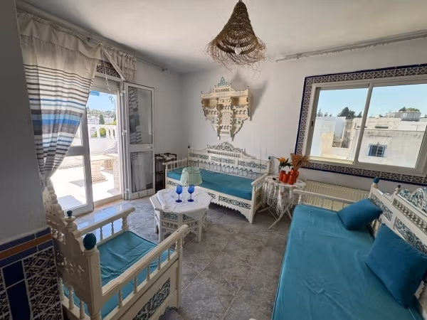 A louer un appartement en s2 meublé à Sidi Bousaid