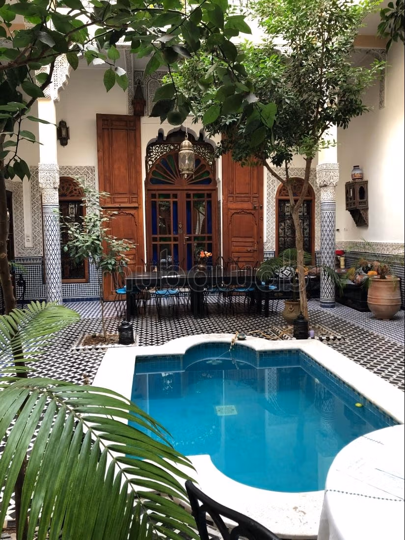 Riad naar Batha, Fes, gastenhuis