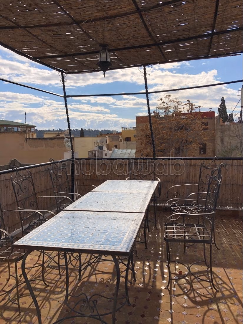 Riad naar Batha, Fes, gastenhuis