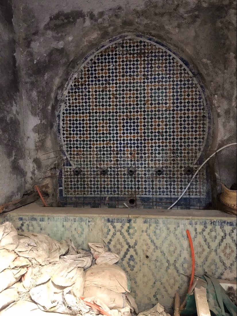 Luxe Riad te renoveren, getiteld