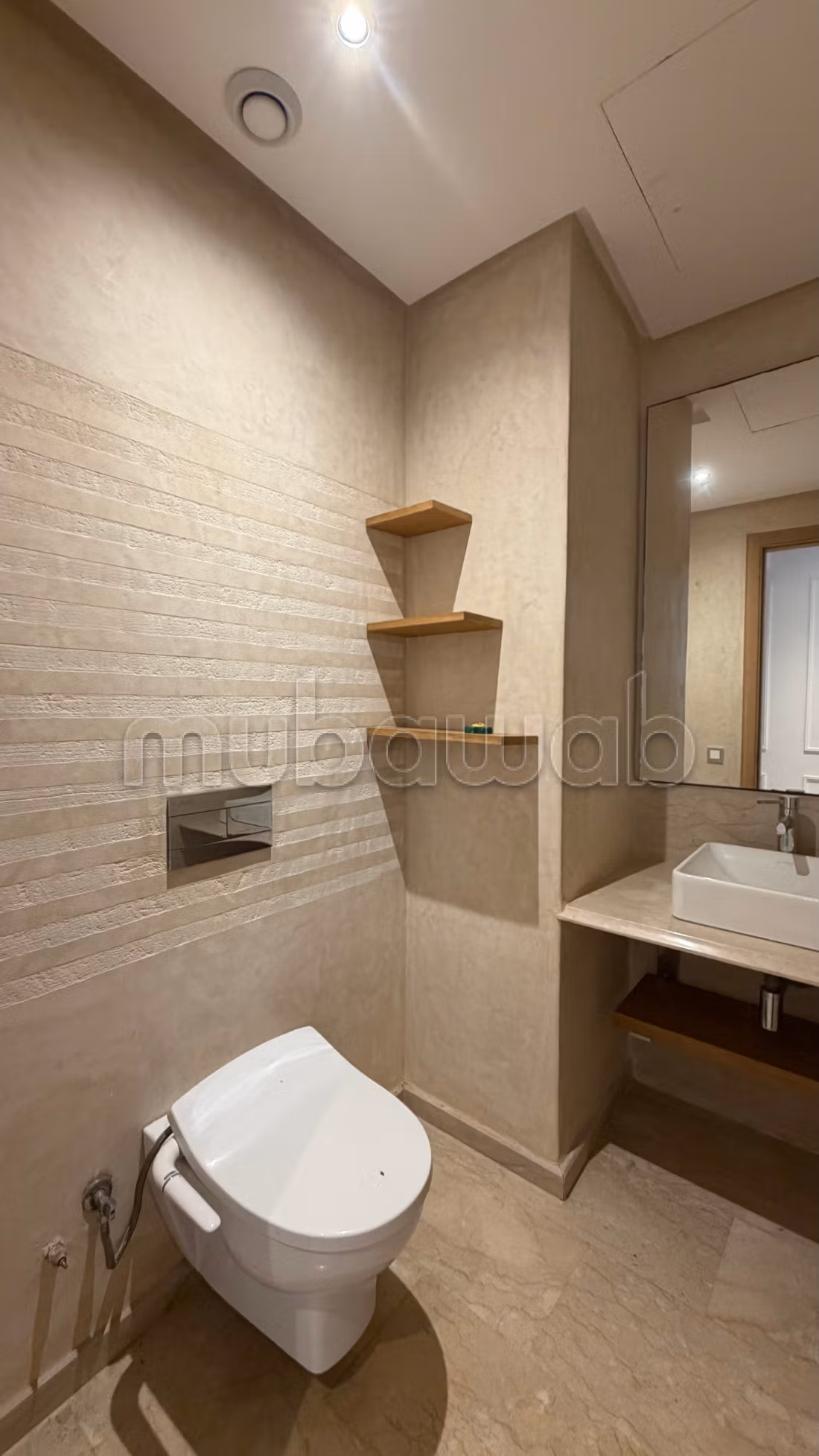 Ground floor apartment for rent in Darbouazza