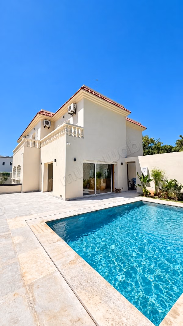 Suntuosa villa en alquiler en Riyad. 6 habitaciones grandes. Mobiliario nuevo