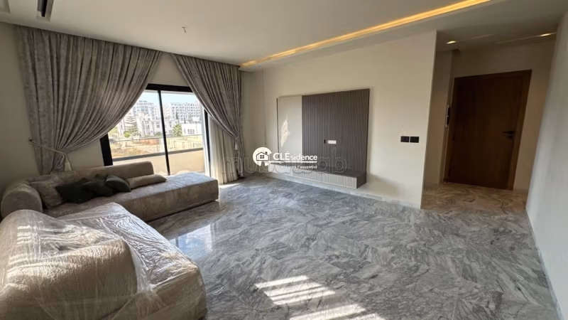 Furnished S2 apartment in Cité Salama on Marsa Road