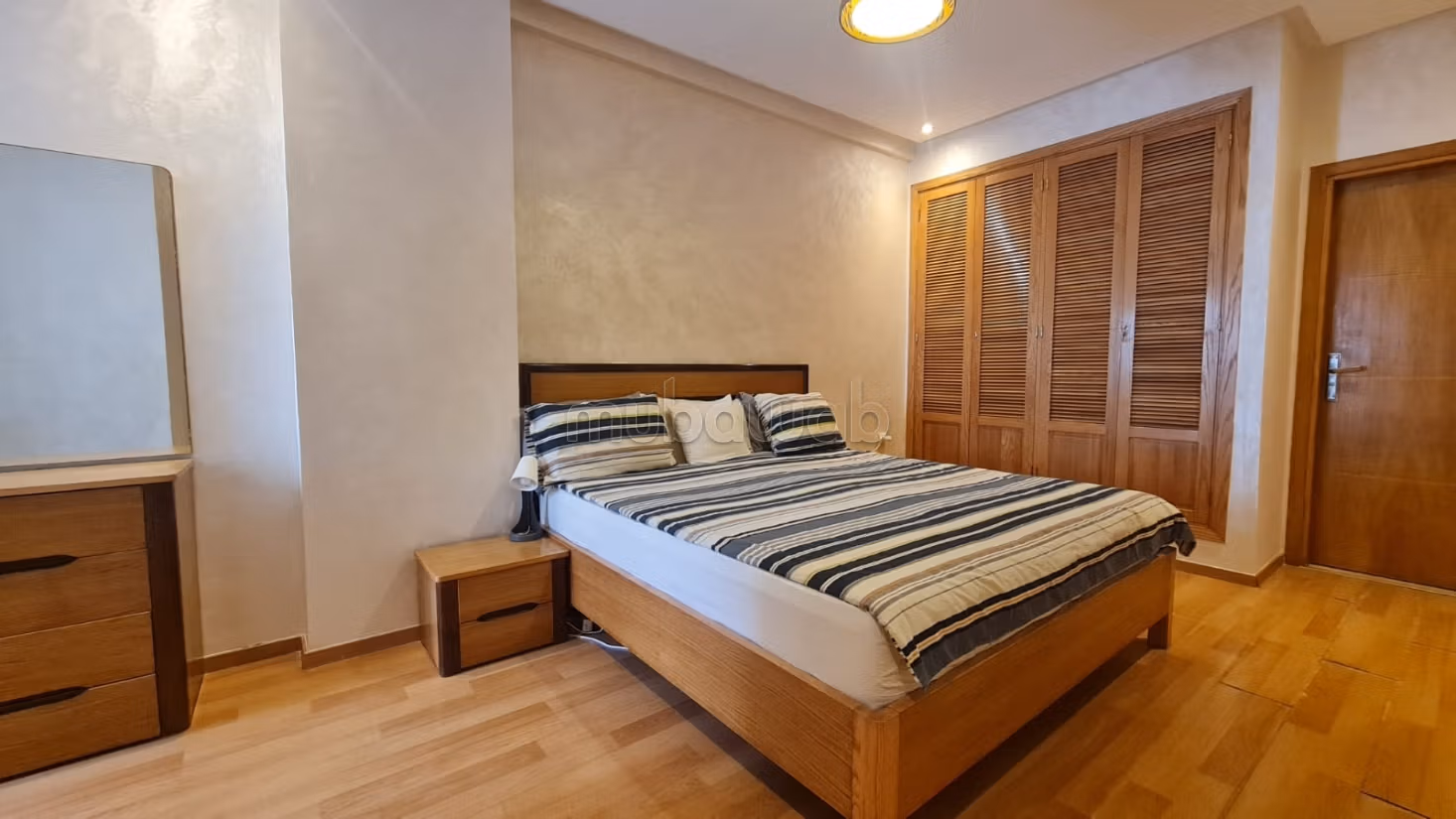 Groot gemeubileerd appartement met terras