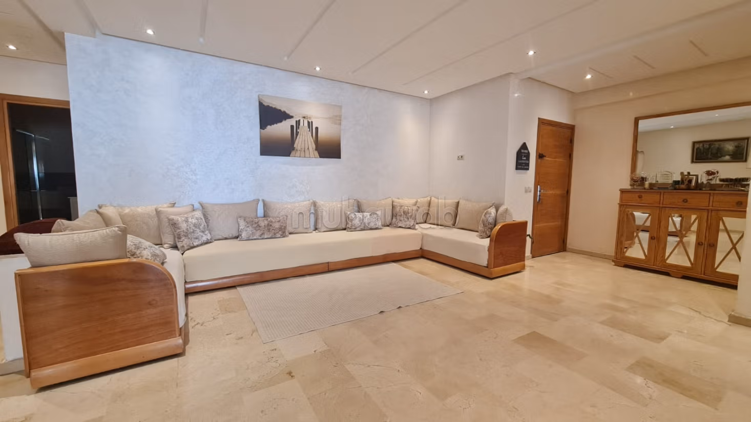Groot gemeubileerd appartement met terras