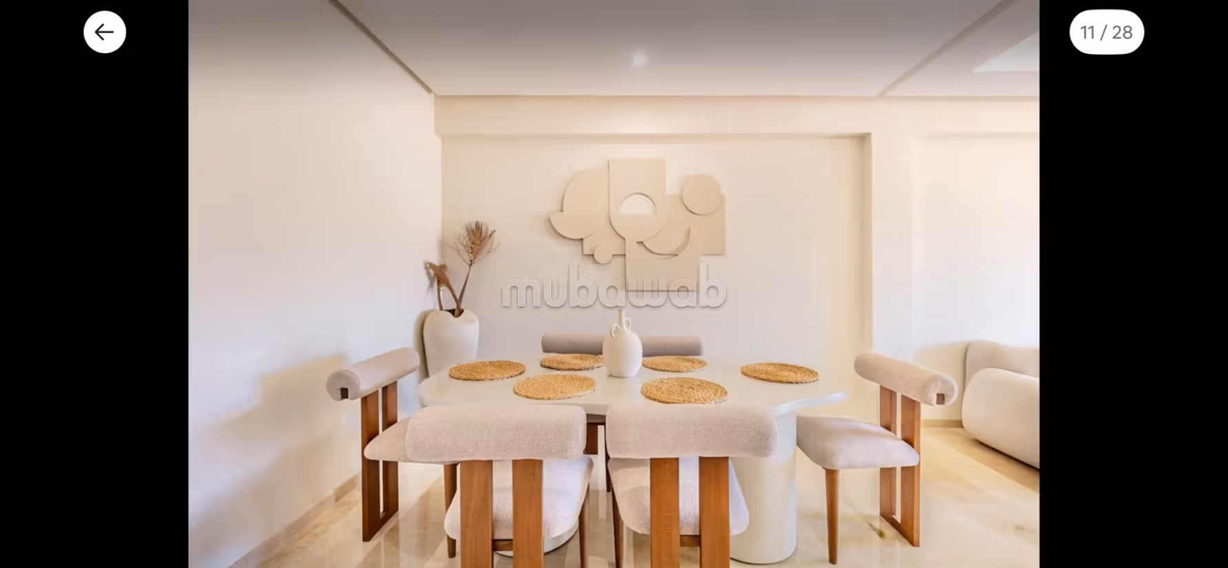 Superbe 2 chambres en vente meublées 80m2