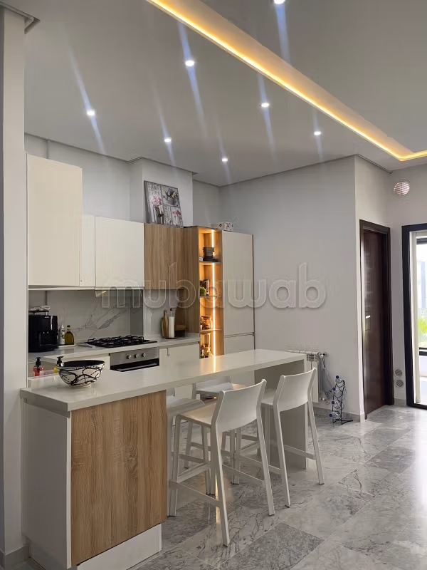 New S1 apartment with terrace for sale in Nouvelle Soukra