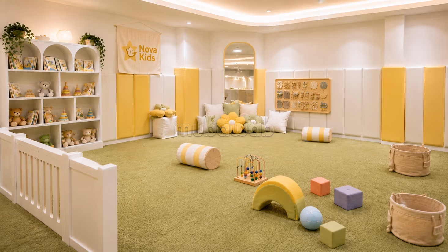 Targa: parco giochi per bambini di 450 m2