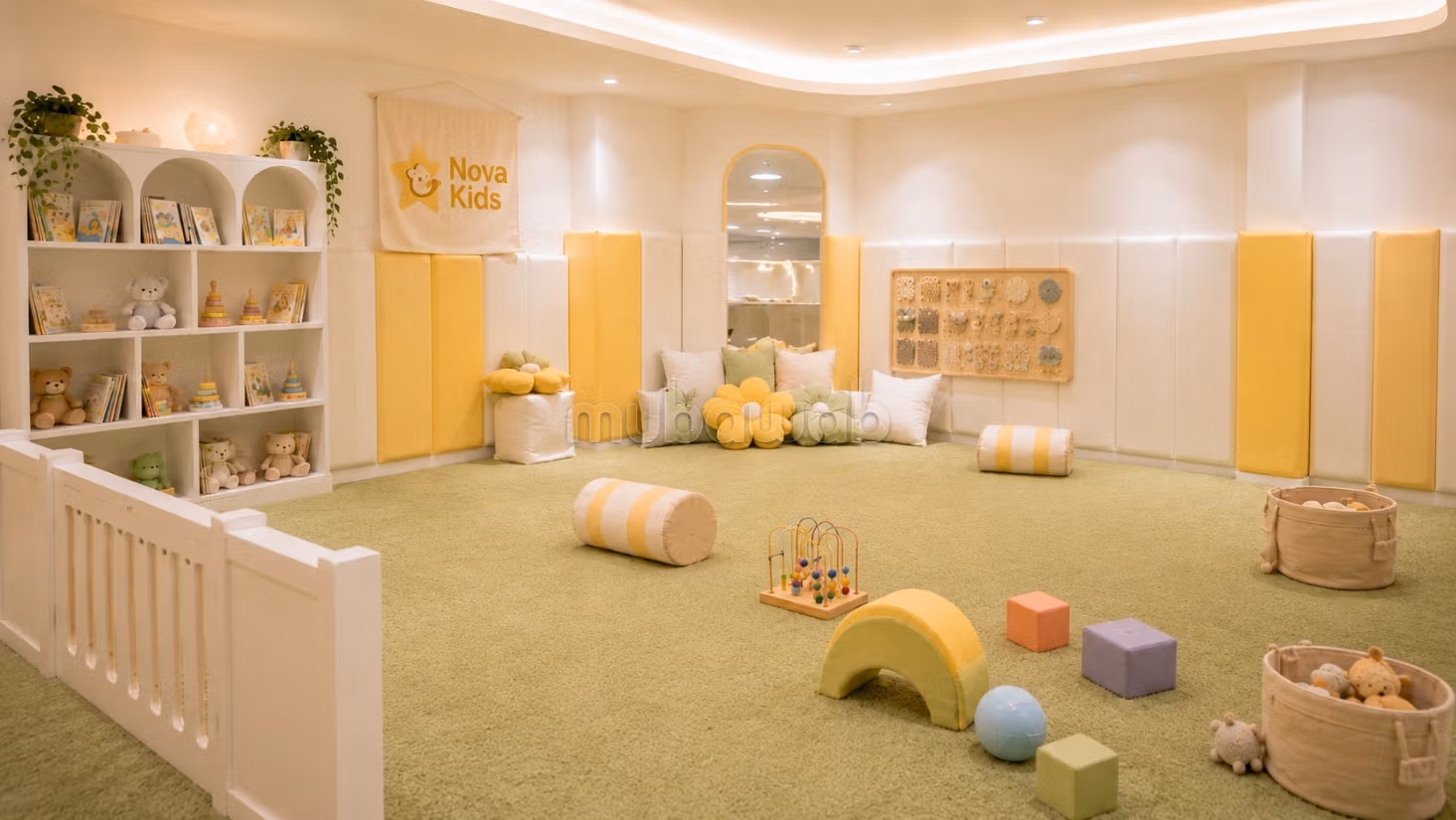 Targa: parco giochi per bambini di 450 m2