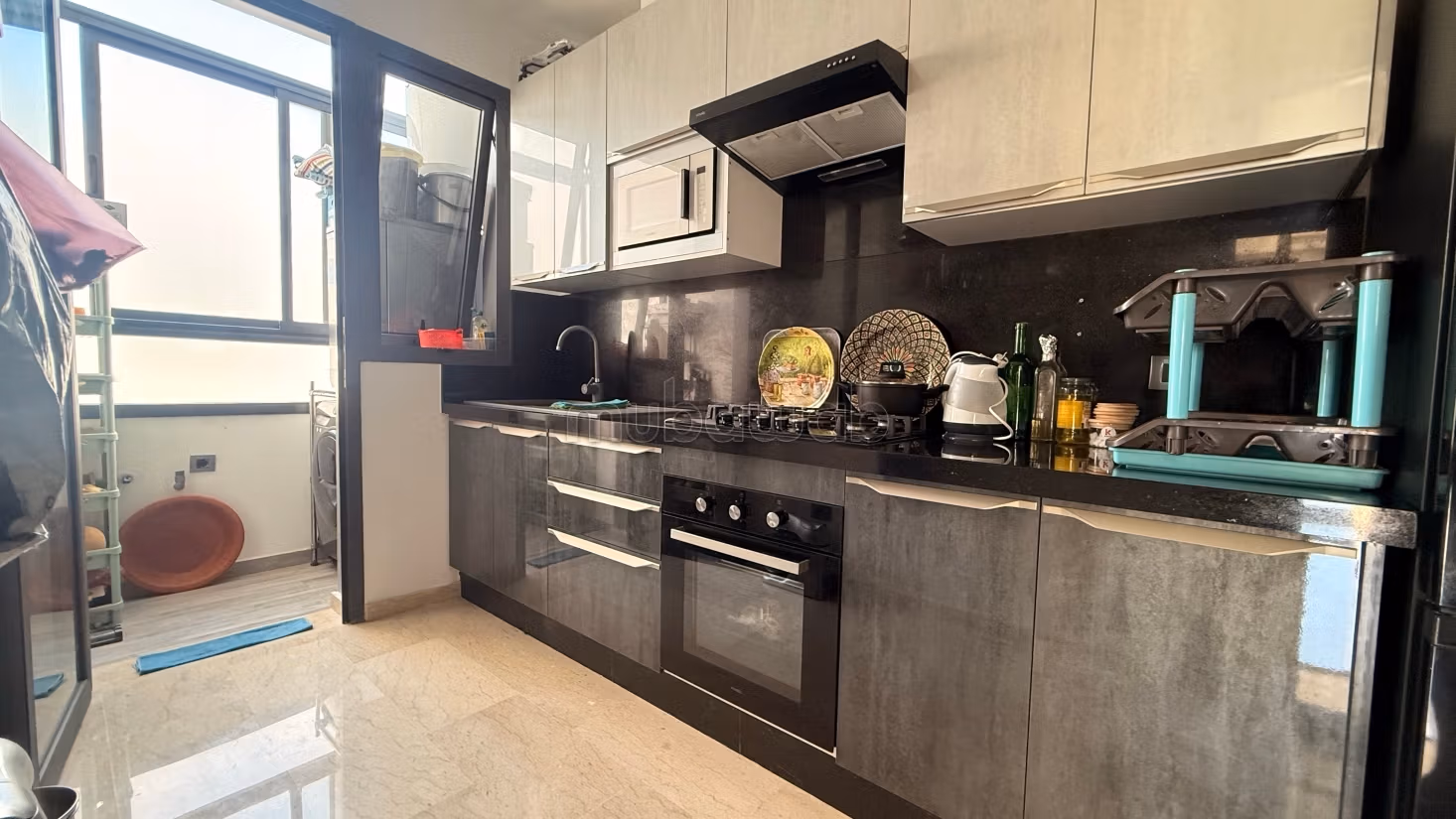 Furnished beachfront apartment for sale – Dar Bouazza