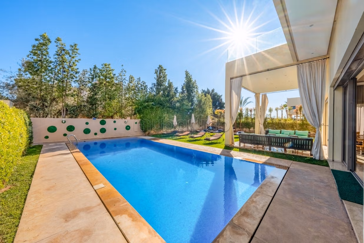 Una magnifica villa arredata in affitto