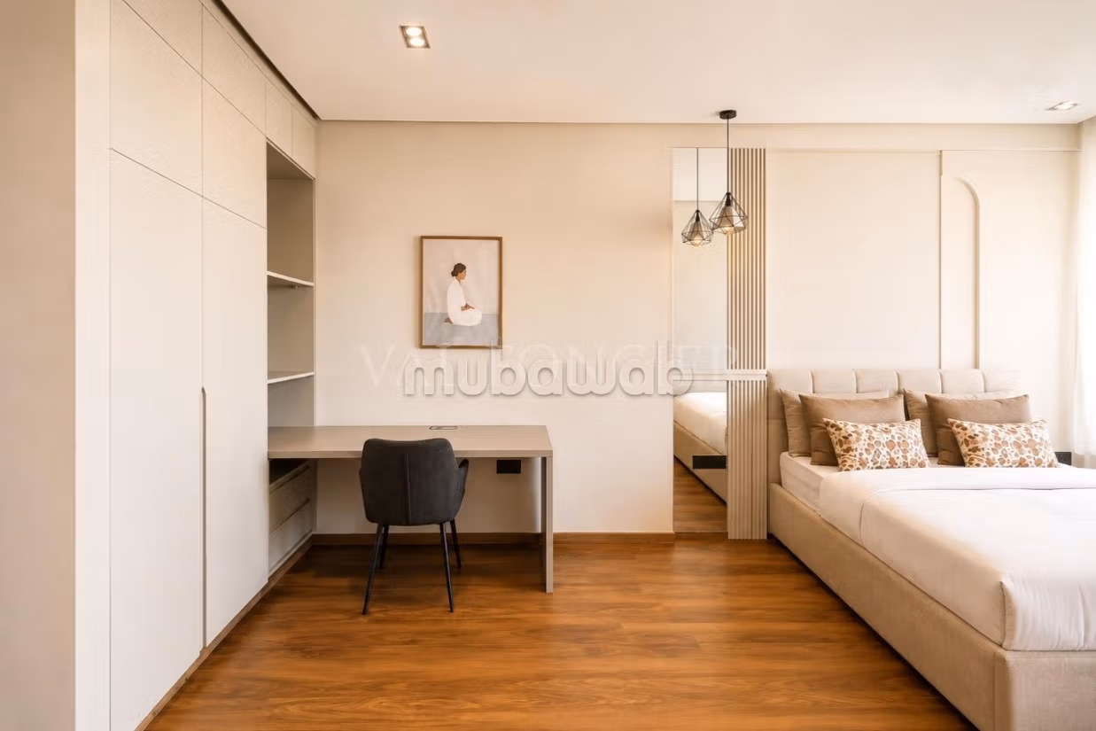 Location Studio Ultra Moderne Meublé étage élevé avec vue dégagée Romandie, Casablanca — 6