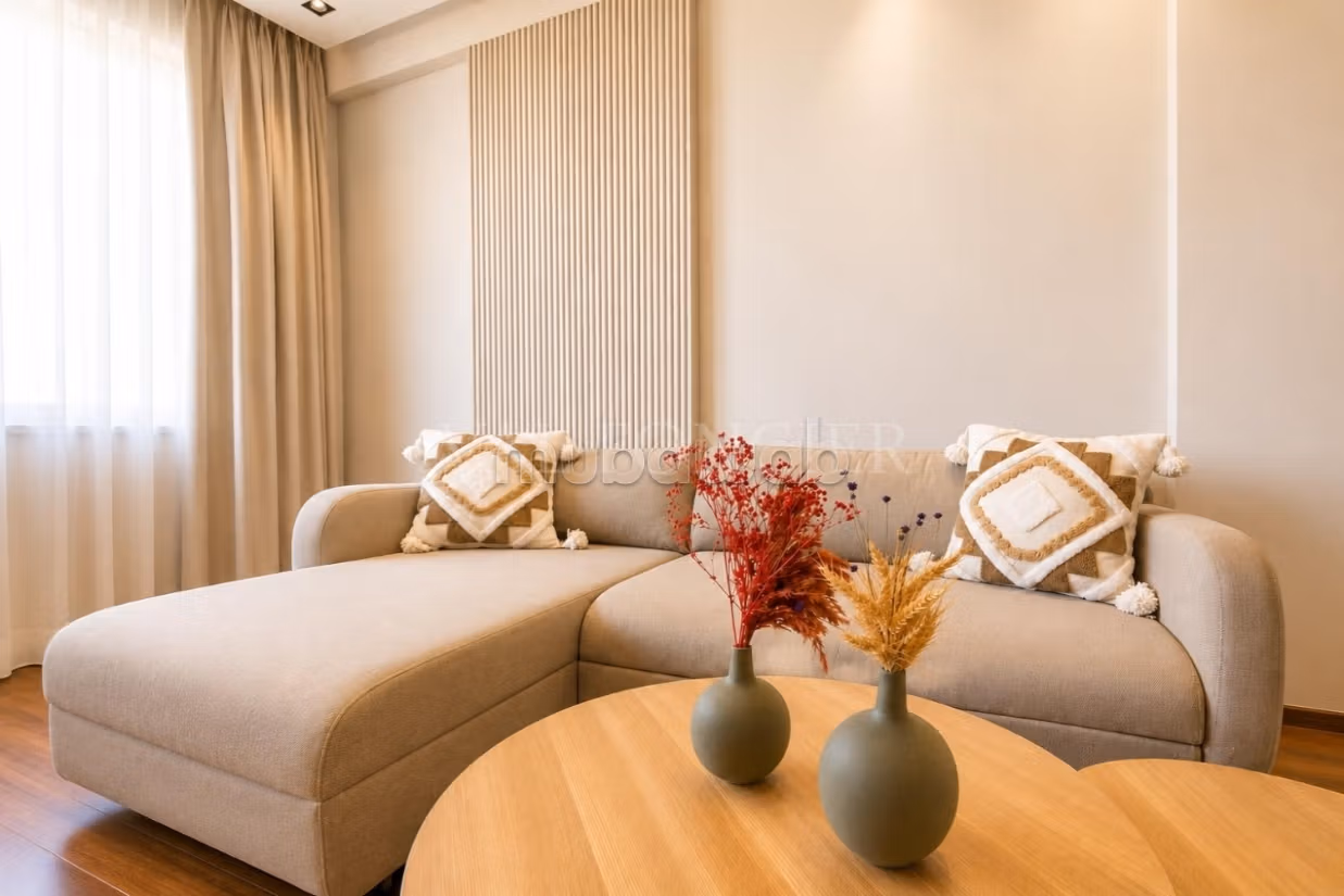 Location Studio Ultra Moderne Meublé étage élevé avec vue dégagée Romandie, Casablanca — 3