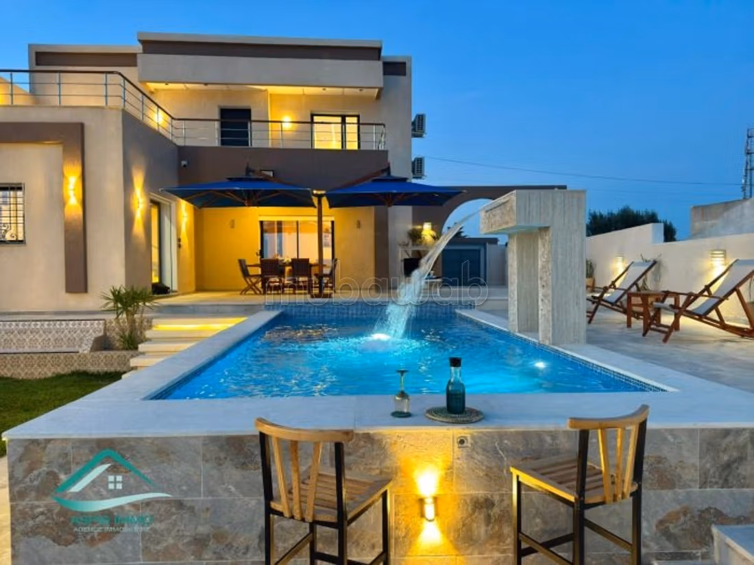 Villa S3 with high standing pool in Tamezrat