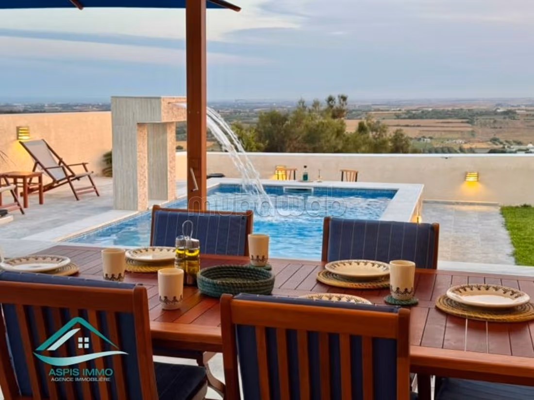 Villa S3 with high standing pool in Tamezrat