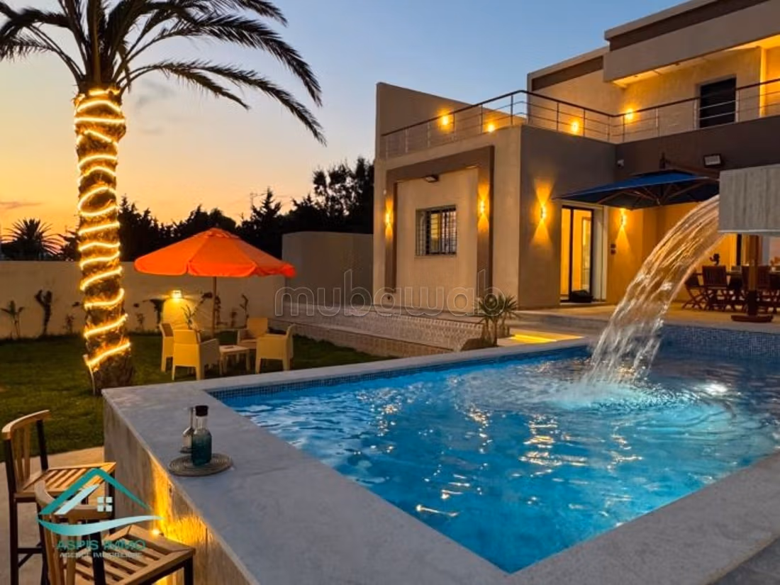 Villa S3 with high standing pool in Tamezrat