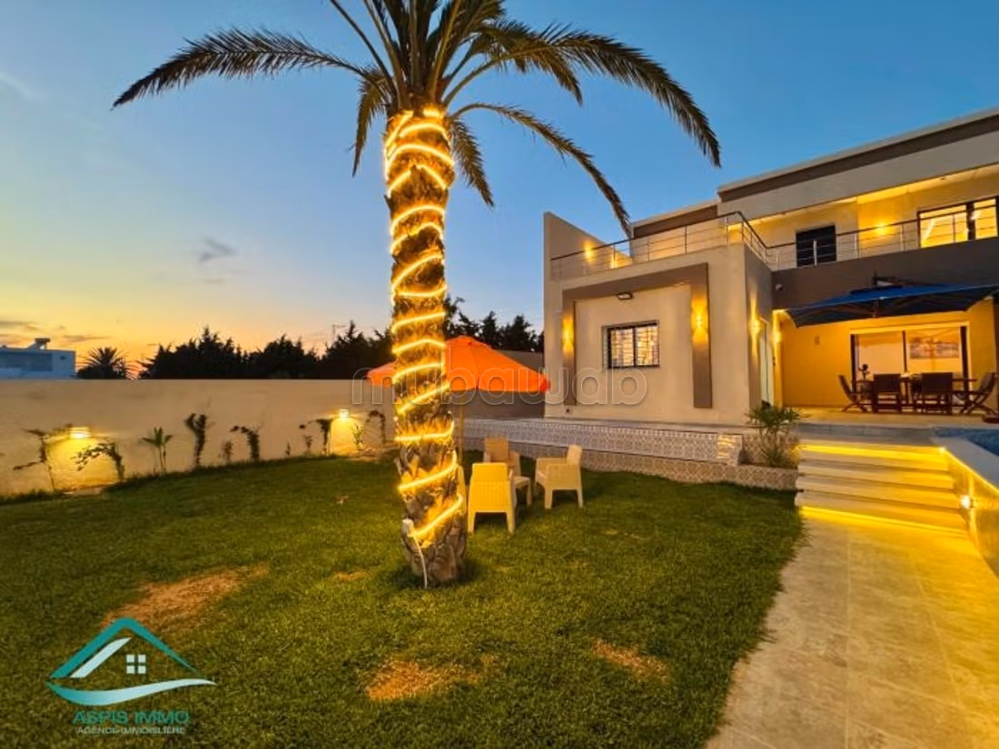 Villa S3 with high standing pool in Tamezrat