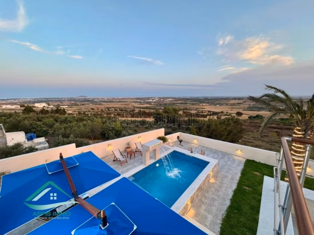 Villa S3 with high standing pool in Tamezrat