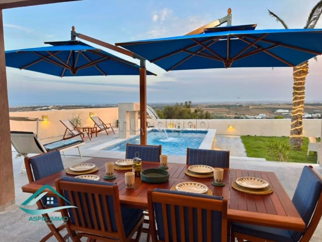 Villa S3 with high standing pool in Tamezrat