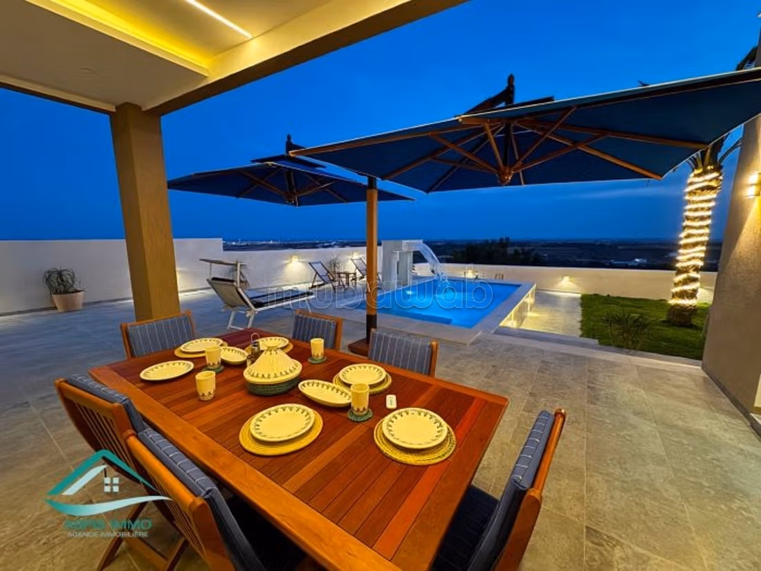 Villa S3 with high standing pool in Tamezrat