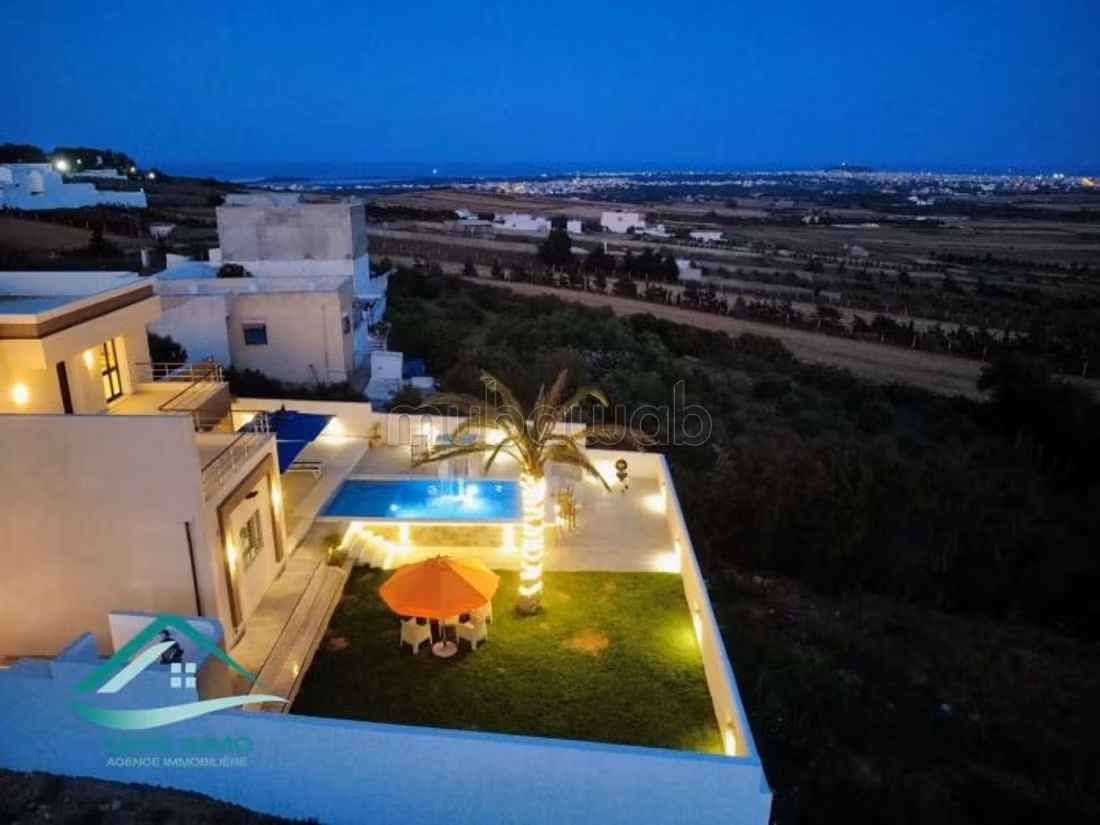 Villa S3 with high standing pool in Tamezrat