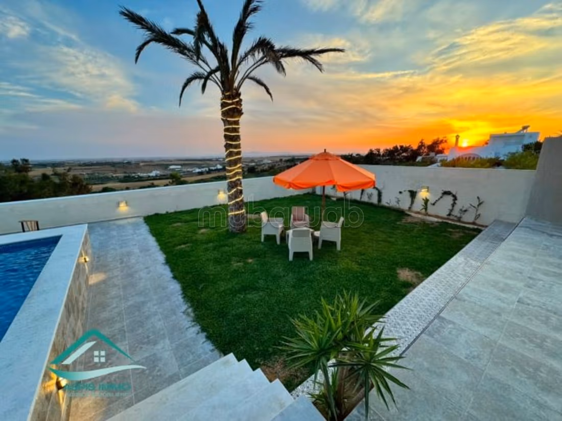 Villa S3 with high standing pool in Tamezrat