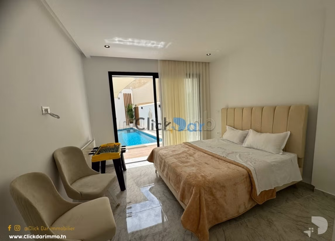 Appartement S2 location estivale Hammamet